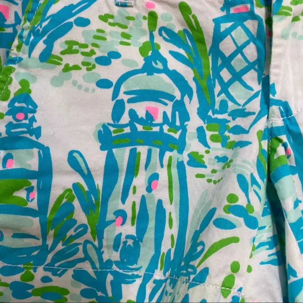 Lilly Pulitzer Callahan Shorts in High Beam 00